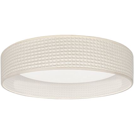 Brilagi - LED stmievané stropné svietidlo VELVET SMARTIX STARS LED/24W/230V 3000-6000K priemer 45 cm krémové Wi-Fi Tuya Beacon + diaľkové ovládanie