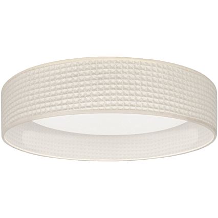 Brilagi - LED stmievateľné stropné svietidlo VELVET SMARTIX STARS LED/36W/230V 3000-6000K priemer 55 cm krémové Wi-Fi Tuya Beacon + diaľkové ovládanie