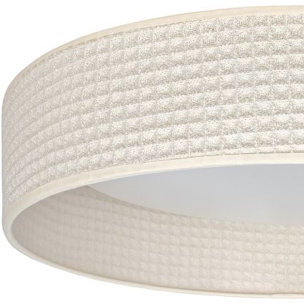 Brilagi - LED stmievateľné stropné svietidlo VELVET SMARTIX STARS LED/36W/230V 3000-6000K priemer 55 cm krémové Wi-Fi Tuya Beacon + diaľkové ovládanie