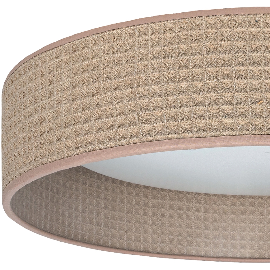 Brilagi - LED stmievateľné stropné svietidlo VELVET SMARTIX STARS LED/36W/230V 3000-6000K priemer 55 cm béžová Wi-Fi Tuya Beacon + diaľkové ovládanie