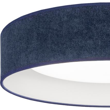 Brilagi - stmievateľné LED stropné svietidlo VELVET SMARTIX LED/24W/230V 3000-6000K pr. 45 cm modrá Wi-Fi Tuya Beacon + diaľkové ovládanie