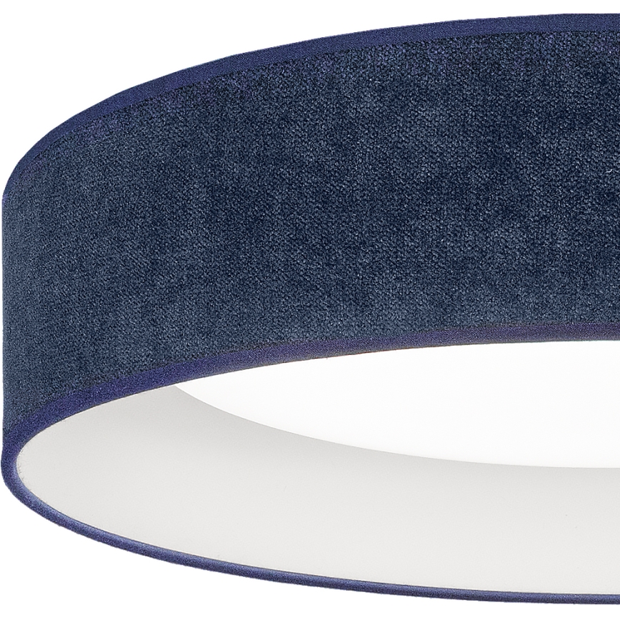 Brilagi - stmievateľné LED stropné svietidlo VELVET SMARTIX LED/24W/230V 3000-6000K pr. 45 cm modrá Wi-Fi Tuya Beacon + diaľkové ovládanie