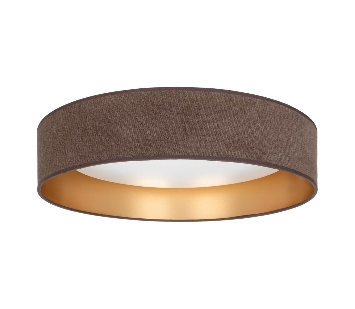 Brilagi-LED stmievateľné svietidlo VELVET SM. 24W/230V 3000-6000K pr. 45 cm hnedá/zlatá WT+DO 8590828055921