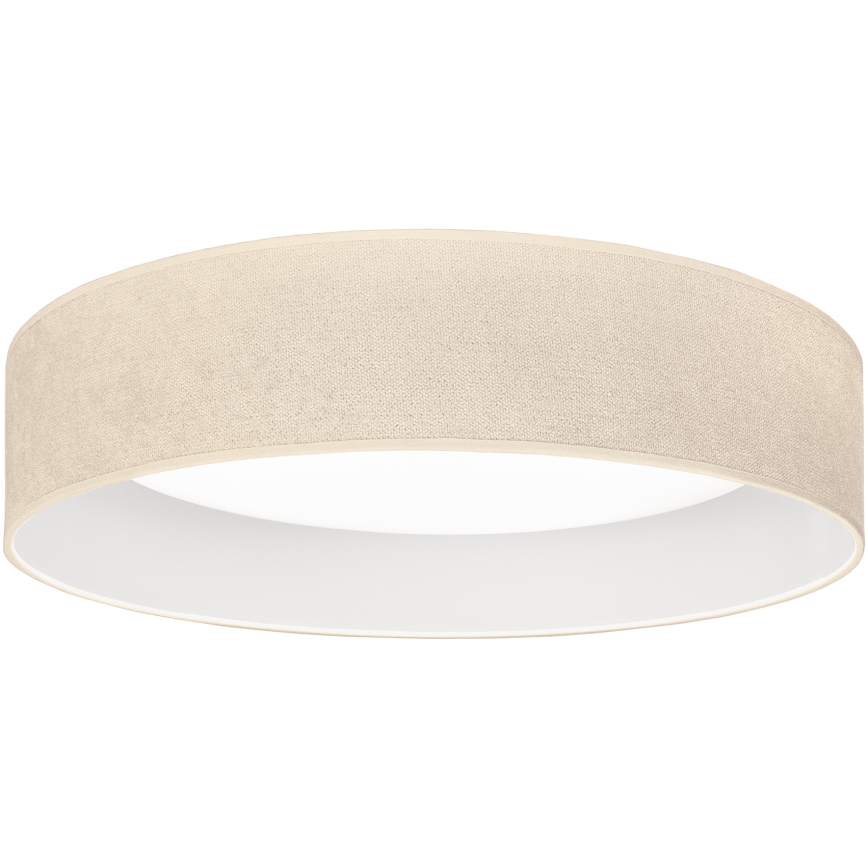 Brilagi - LED stmievateľné stropné svietidlo VELVET SMARTIX LED/24W/230V 3000-6000K pr. 45 cm krémová Wi-Fi Tuya Beacon + diaľkové ovládanie