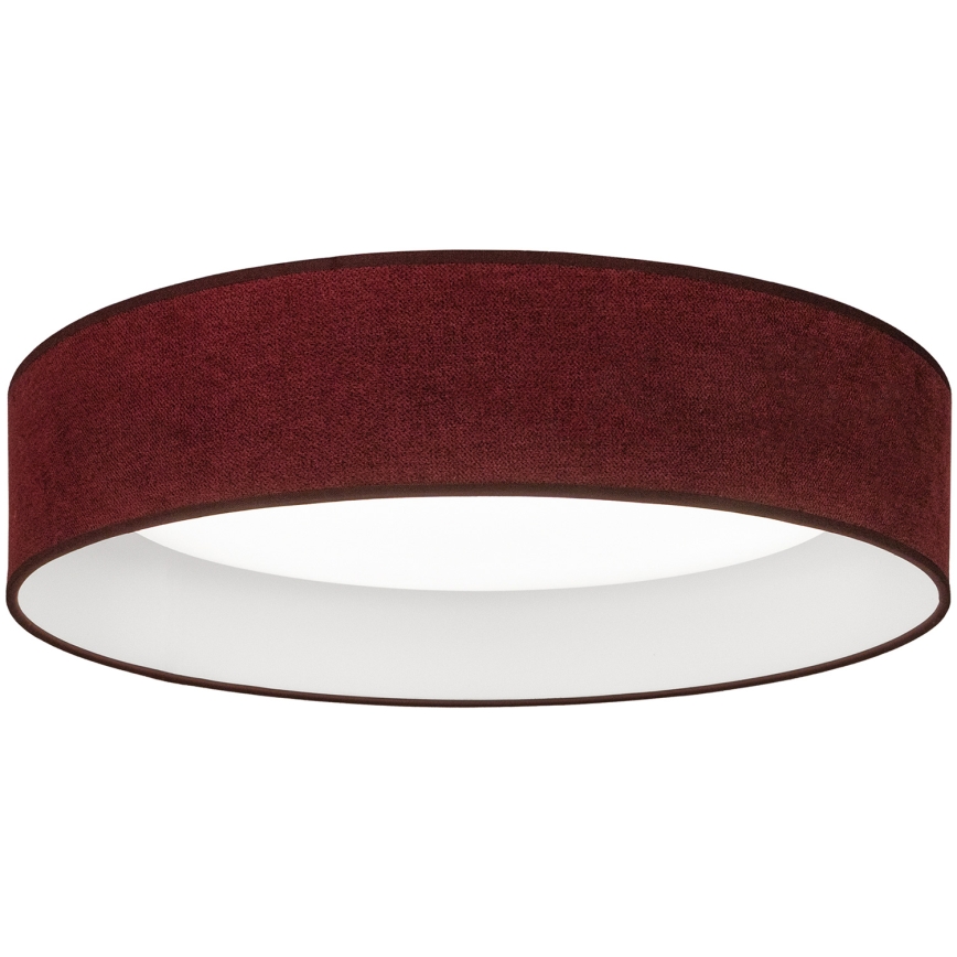 Brilagi - LED stmievateľné stropné svietidlo VELVET SMARTIX LED/24W/230V 3000-6000K pr. 45 cm vínová Wi-Fi Tuya Beacon + diaľkové ovládanie