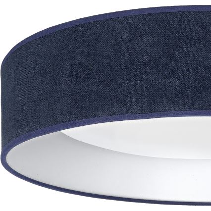 Brilagi - LED stmievateľné stropné svietidlo VELVET SMARTIX LED/36W/230V 3000-6000K priemer 55 cm modré Wi-Fi Tuya Beacon + diaľkové ovládanie