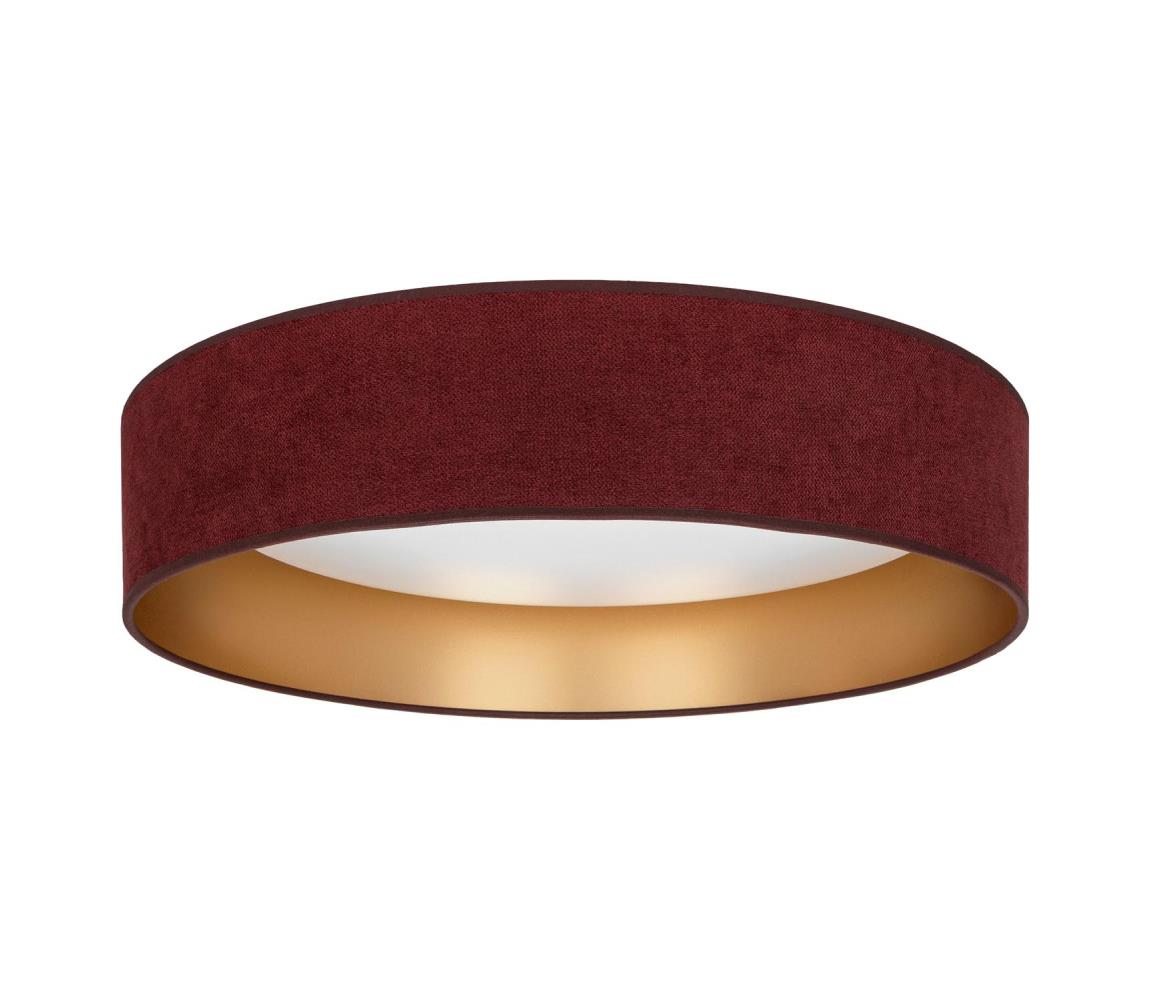 Brilagi-LED stmievateľné svietidlo VELVET SM. 36 W/230 V 3000–6000 K priemer 55 cm vínová/zlatá WT+DO 8590828056300