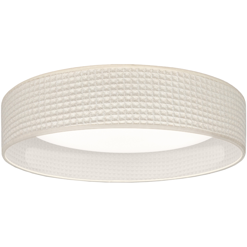 Brilagi - LED stmievateľné stropné svietidlo VELVET SMARTIX LED/36W/230V 3000-6000K priemer 55 cm krémová Wi-Fi Tuya Beacon + diaľkové ovládanie