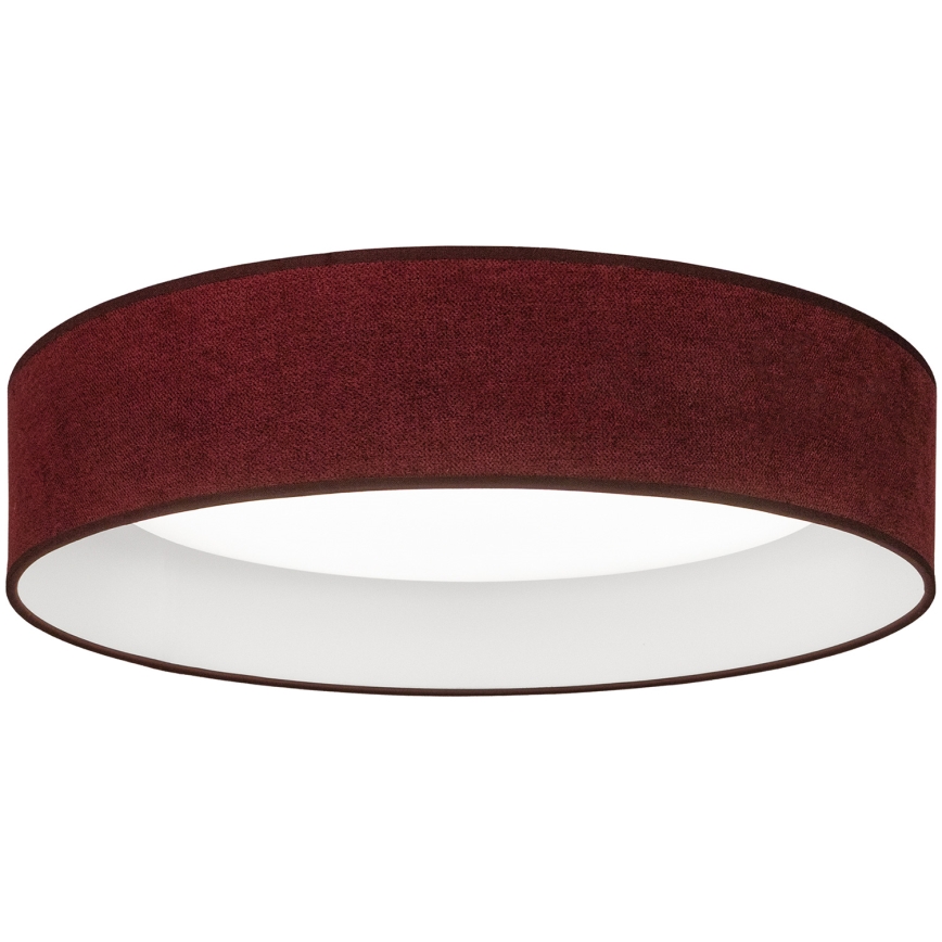 Brilagi - LED Stmievateľné stropné svietidlo VELVET SMARTIX LED/36W/230V 3000-6000K pr. 55 cm bordová Wi-Fi Tuya Beacon + diaľkové ovládanie
