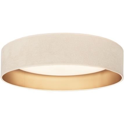 Brilagi - LED stmievateľné stropné svietidlo VELVET SMART VARI LED/24W/230V 3000-6500K pr. 45 cm krémová/zlatá + diaľkové ovládanie
