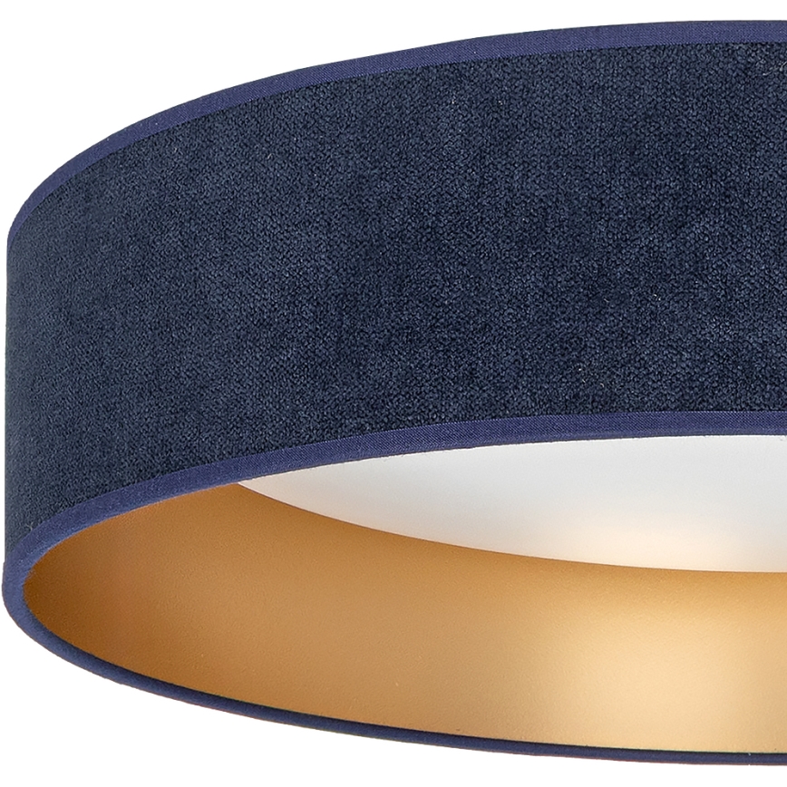 Brilagi - LED stmievateľné stropné svietidlo VELVET SMART VARI LED/24W/230V 3000-6500K pr. 45 cm modrá/zlatá + diaľkové ovládanie