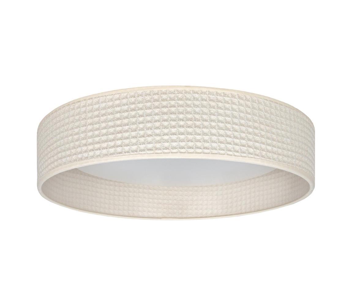 Brilagi-LED stmievateľné svietidlo VELVET SM. VARI 24W/230V 3000–6500K pr. 45 cm krémové s diaľkovým ovládačom 8590828055372