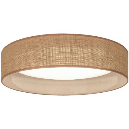 Brilagi - LED Stmievateľné stropné svietidlo VELVET SMART VARI LED/36W/230V 3000-6500K pr. 55 cm béžová + diaľkové ovládanie