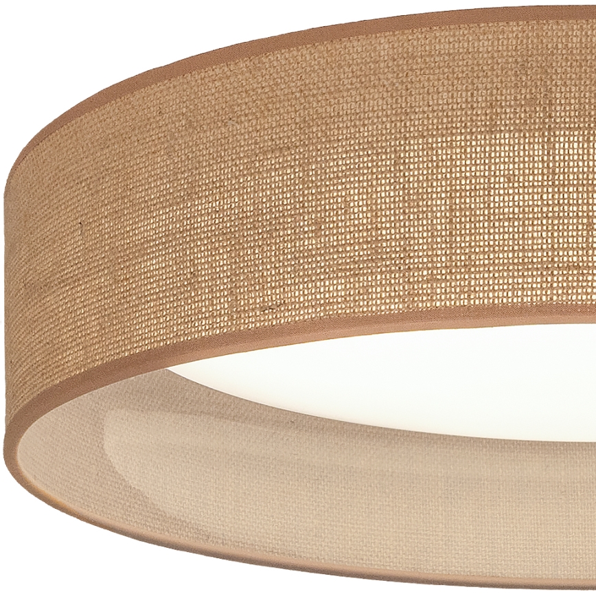 Brilagi - LED Stmievateľné stropné svietidlo VELVET SMART VARI LED/36W/230V 3000-6500K pr. 55 cm béžová + diaľkové ovládanie