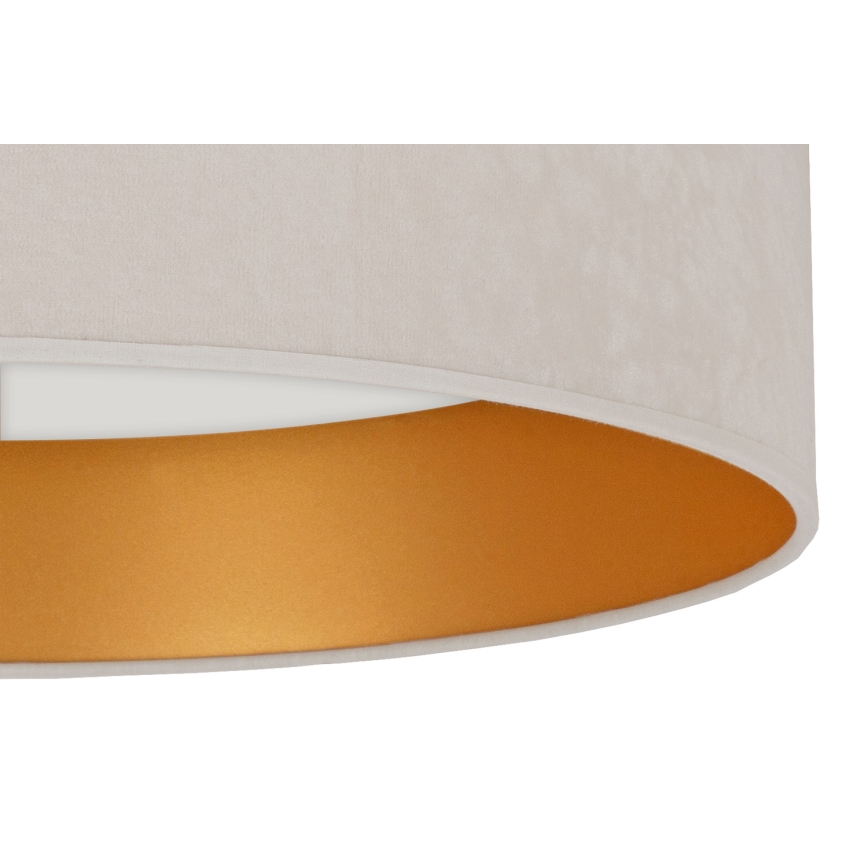 Brilagi - LED Stmievateľné stropné svietidlo VELVET SMART LED/24W/230V pr. 45 cm 2700-6500K Wi-Fi Tuya krémová/zlatá + diaľkové ovládanie