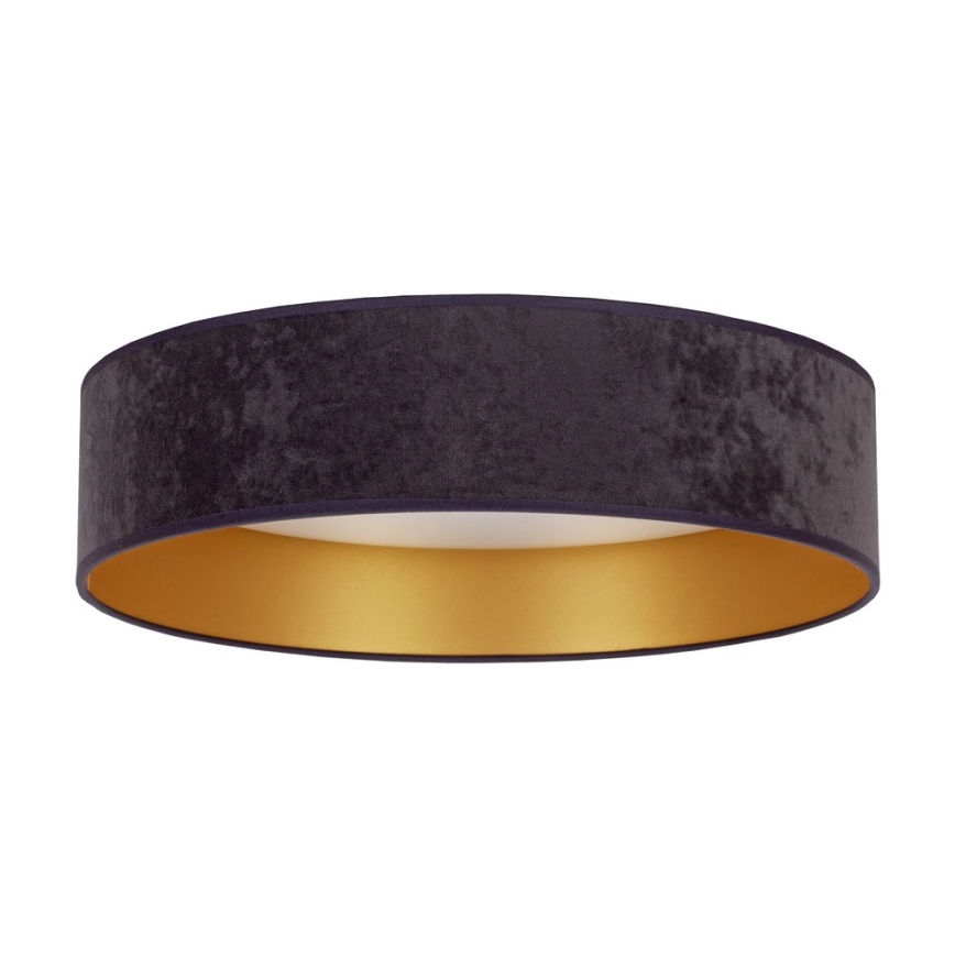 Brilagi - LED Stmievateľné stropné svietidlo VELVET SMART LED/24W/230V pr. 45 cm 2700-6500K Wi-Fi Tuya šedá/zlatá + diaľkové ovládanie