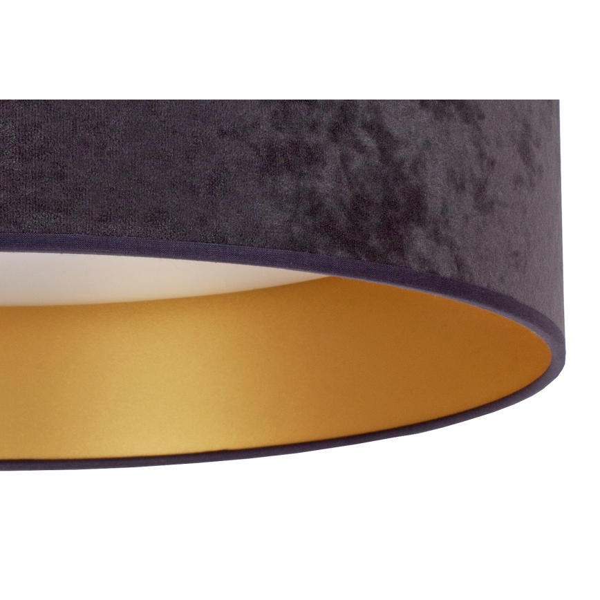 Brilagi - LED Stmievateľné stropné svietidlo VELVET SMART LED/36W/230V pr. 55 cm 2700-6500K Wi-Fi Tuya šedá/zlatá + diaľkové ovládanie
