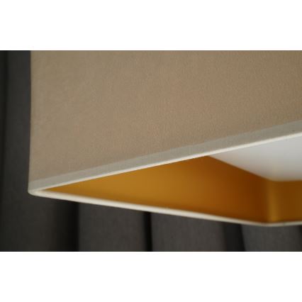 Brilagi - LED Stmievateľné stropné svietidlo VELVET SQUARE LED/24W/230V 3000/4000/6500K + diaľkové ovládanie krémová