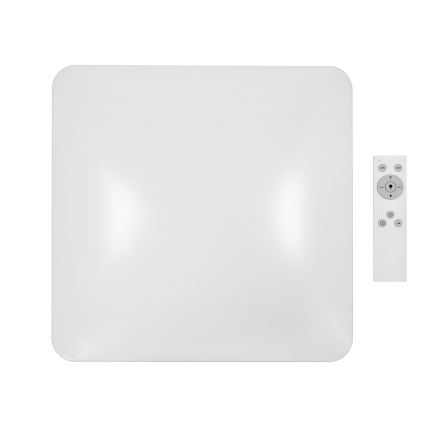 Brilagi - LED Stmievateľné stropné svietidlo VELVET SQUARE LED/24W/230V 3000/4000/6500K + diaľkové ovládanie krémová