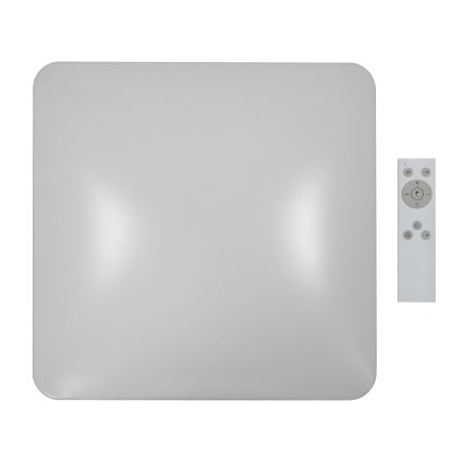 Brilagi - LED Stmievateľné stropné svietidlo VELVET SQUARE SMART LED/36W/230V 2700-6500K Wi-Fi Tuya + diaľkové ovládanie béžová