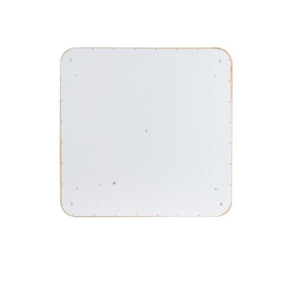 BRILAGI - LED stmievateľné stropné svietidlo WOODLINE SQUARE LED/80W/230V 3000-6000K dub 60x60 cm + diaľkové ovládanie