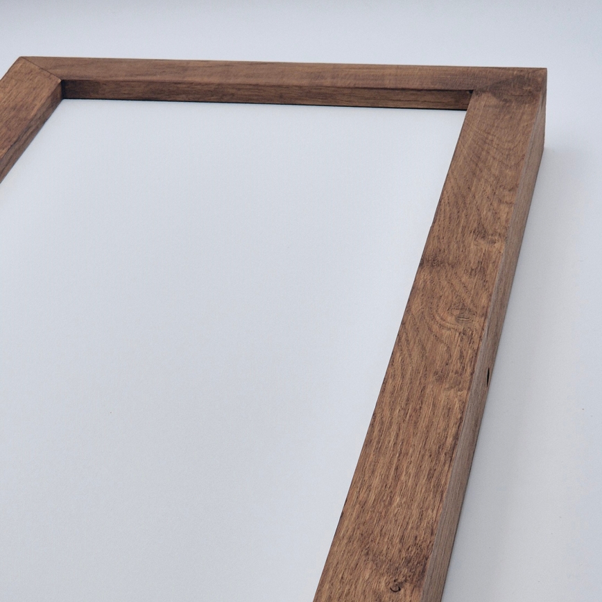 Brilagi - LED Stmievateľné kúpeľňové stropné svietidlo WOODY FRAME LED/50W/230V dub čerešňa 120x30 cm 3000-6000K IP44 + diaľkové ovládanie