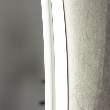 Brilagi - LED vyhrievané kúpeľňové zrkadlo CLARA PRO LED/19W/230V pr. 60 cm IP44 CRI 90 stmievateľné + CCT