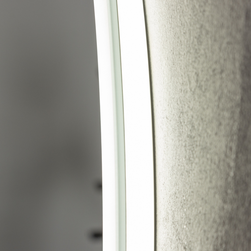 Brilagi - LED vyhrievané kúpeľňové zrkadlo CLARA PRO LED/19W/230V pr. 60 cm IP44 CRI 90 stmievateľné + CCT