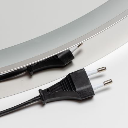 Brilagi - LED Stmievateľné kúpeľňové vyhrievané zrkadlo s podsvietením ALU PRO LED/18W/230V pr. 60 cm 3000/4000/6500K IP44 lesklý chróm CRI 90