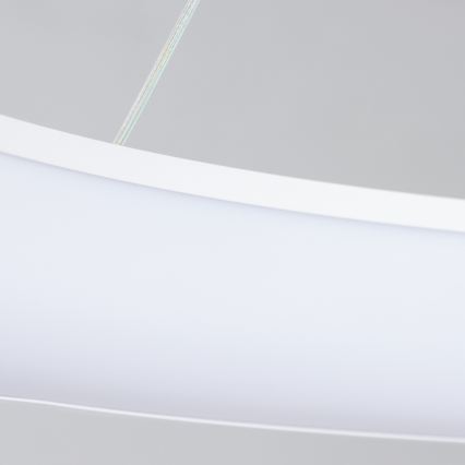 Brilagi - LED stmievateľný luster na lane FALCON II LED/108W/230V 3000-6500K priemer 80 cm biely + diaľkové ovládanie