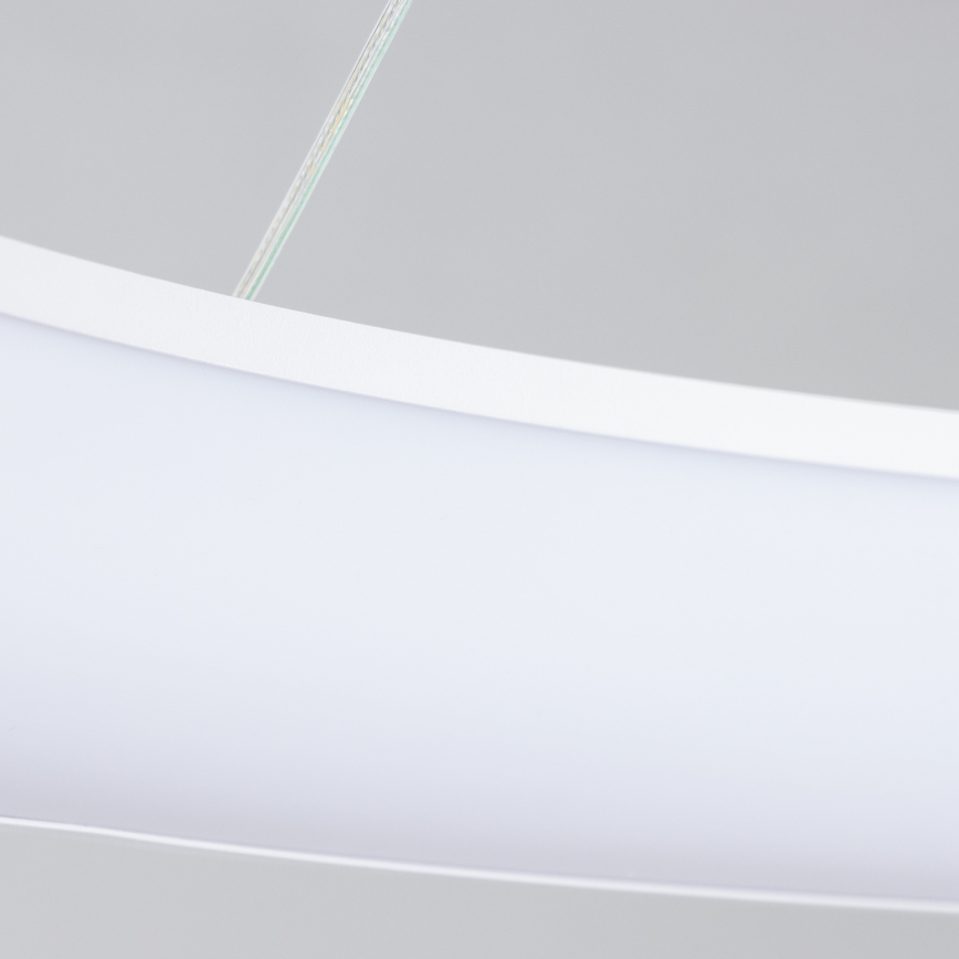 Brilagi - LED stmievateľný luster na lane FALCON II LED/108W/230V 3000-6500K priemer 80 cm biely + diaľkové ovládanie