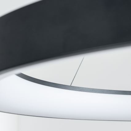 Brilagi - LED stmievateľný závesný luster na lanku FALCON II LED/108W/230V 3000-6500K pr. 80 cm čierna + diaľkové ovládanie