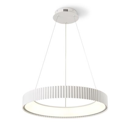 Brilagi - LED stmievateľný luster na lane FALCON MODERN LED/54W/230V pr. 60 cm biela + diaľkové ovládanie