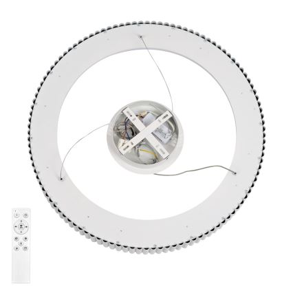 Brilagi - LED stmievateľný luster na lane FALCON MODERN LED/54W/230V pr. 60 cm biela + diaľkové ovládanie