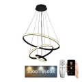 Brilagi - LED stmievateľný luster na lane CIRCLE LED/90W/230V 3000-6500K pr. 60 cm + diaľkové ovládanie
