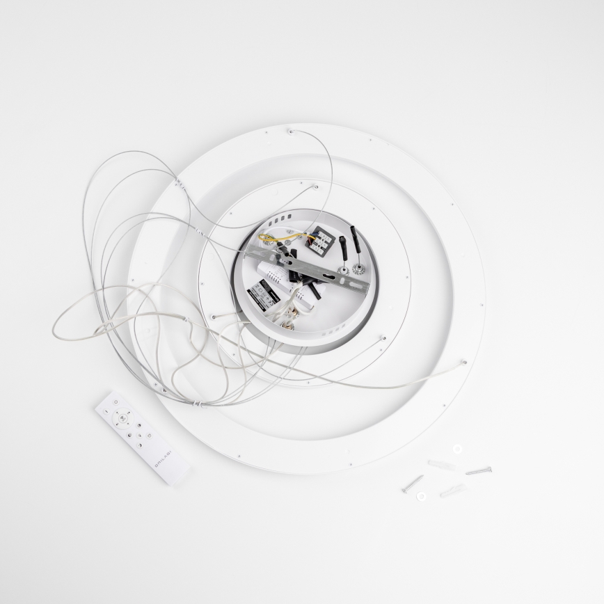 Brilagi - LED stmievateľný luster na lane FALCON SLIM LED/68W/230V 3000-6500K pr. 50 cm biela + diaľkové ovládanie