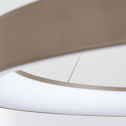 BRILAGI - LED stmievateľný luster na lanku FALCON II LED/108W/230V 3000-6500K pr. 80 cm béžový + diaľkové ovládanie