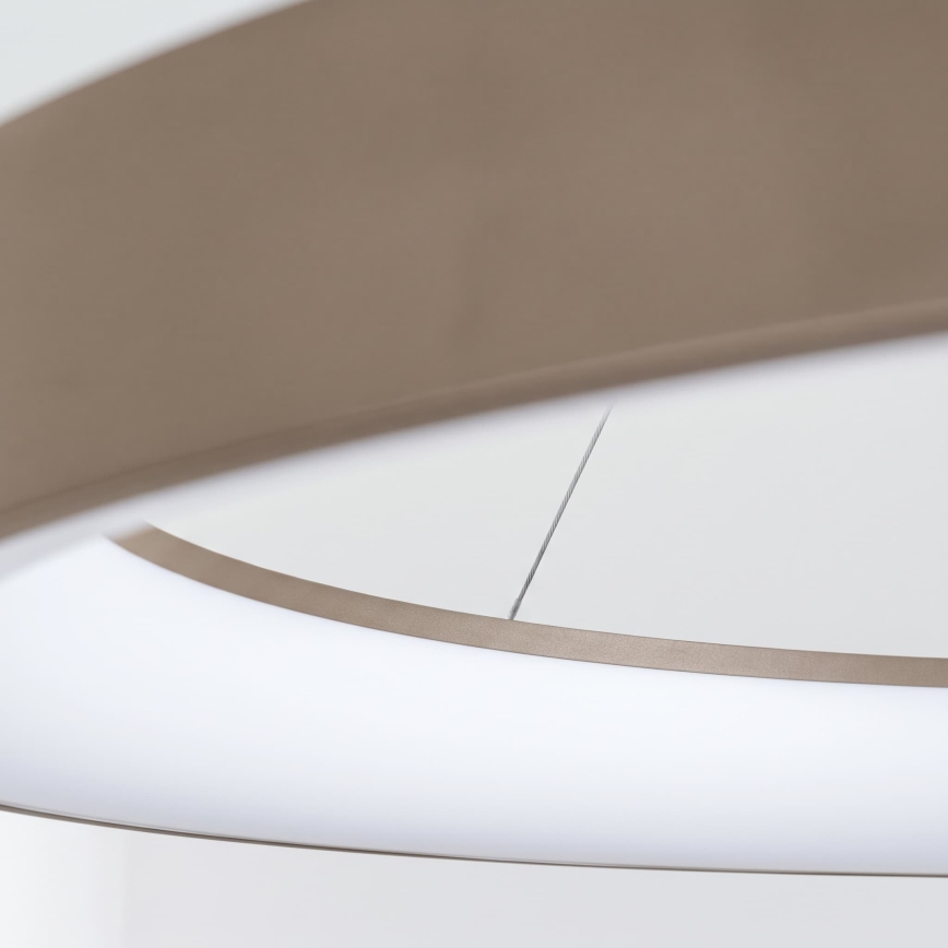 BRILAGI - LED stmievateľný luster na lanku FALCON II LED/108W/230V 3000-6500K pr. 80 cm béžový + diaľkové ovládanie