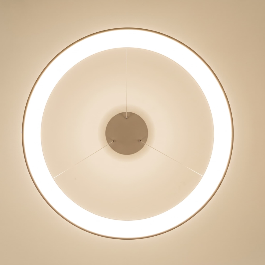 BRILAGI - LED stmievateľný luster na lanku FALCON II LED/108W/230V 3000-6500K pr. 80 cm béžový + diaľkové ovládanie