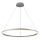 Brilagi - LED Stmievateľný luster na lanku CIRCLE LED/55W/230V 3000-6500K strieborná + diaľkové ovládanie