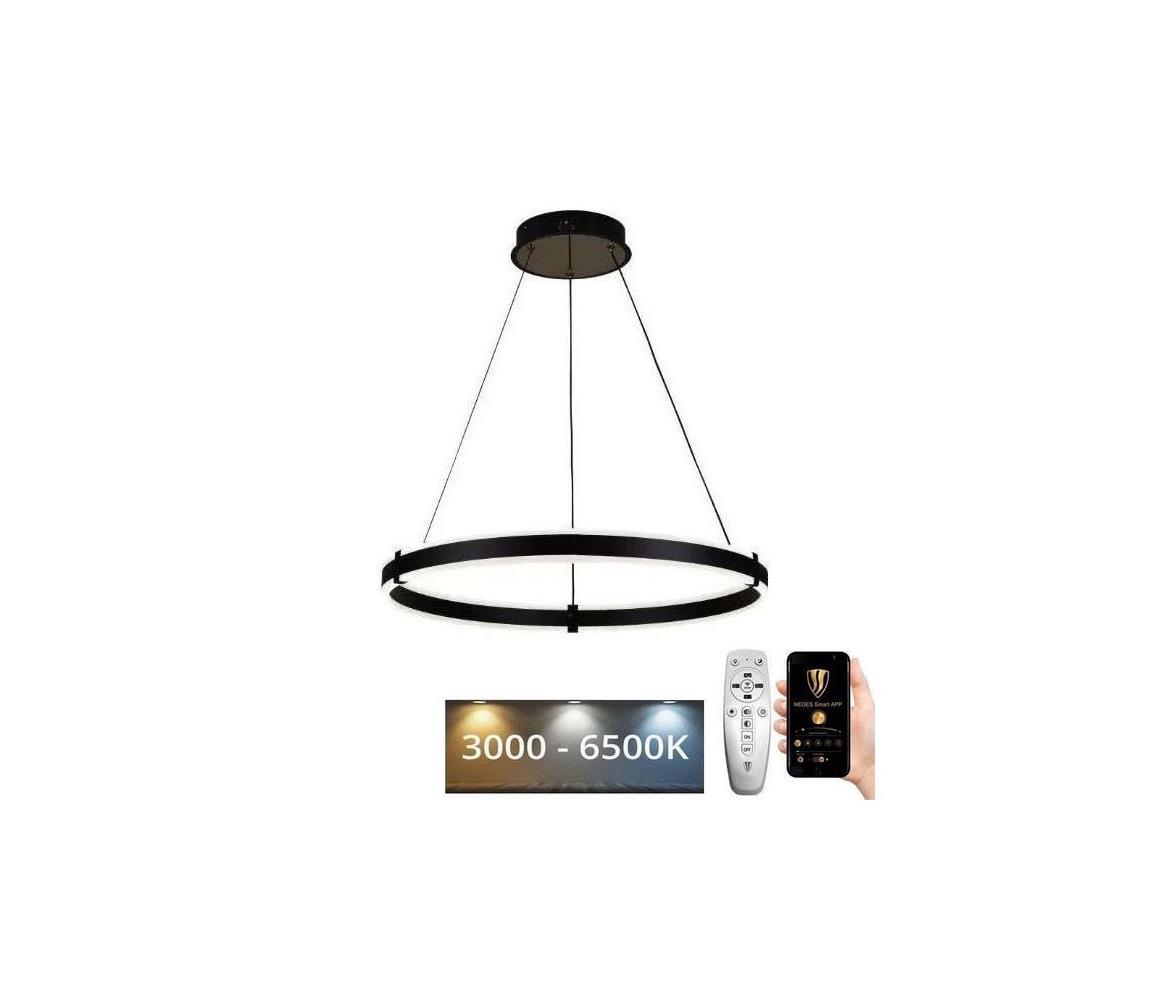 Brilagi Brilagi - LED Stmievateľný luster na lanku CIRCLE LED/85W/230V 3000-6500K čierna + DO