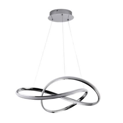 Brilagi - LED Stmievateľný luster na lanku COSMOWAVE LED/70W/230V chróm + diaľkové ovládanie