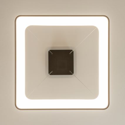 Brilagi - LED stmievateľný závesný luster na lankách FALCON II LED/125W/230V 3000-6500K 60x60 cm čierna + diaľkové ovládanie