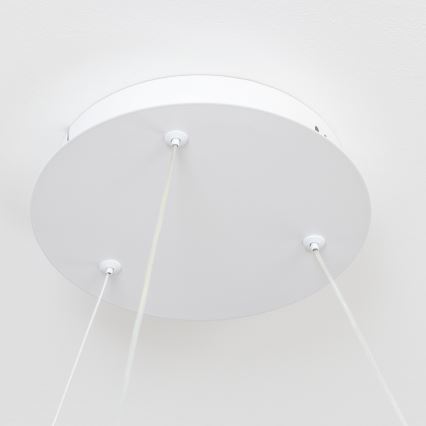 BRILAGI - LED stmievateľný luster na lankách FALCON II LED/99W/230V 3000-6500K pr. 60 cm biela + diaľkové ovládanie