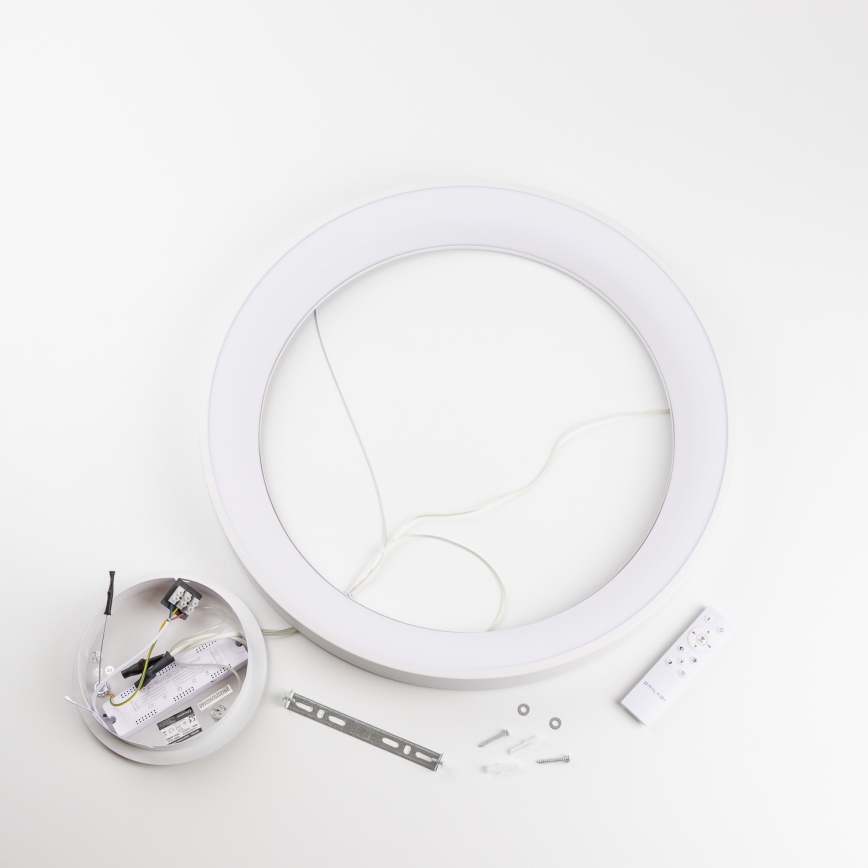 BRILAGI - LED stmievateľný luster na lankách FALCON II LED/99W/230V 3000-6500K pr. 60 cm biela + diaľkové ovládanie