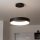 Brilagi - LED stmievateľný luster na lanku FALCON LED/40W/230V 3000-6500K priemer 45 cm čierna + diaľkové ovládanie