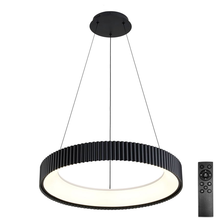 Brilagi - LED stmievateľný luster na lanku FALCON MODERN LED/54W/230V 3000-6500K pr. 60 cm čierna + diaľkové ovládanie