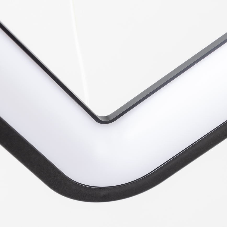 Brilagi - LED stmievateľný závesný luster FALCON SLIM LED/50W/230V 3000-6500K 50x50 cm čierny + diaľkové ovládanie