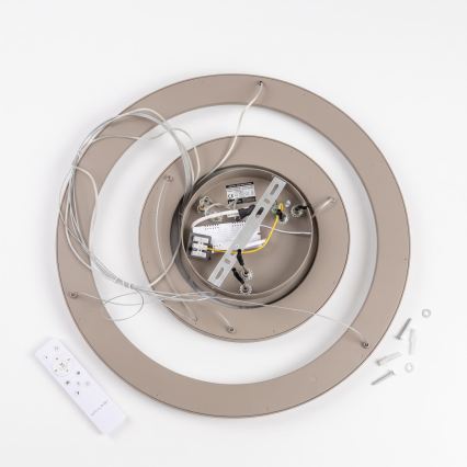 BRILAGI - stmievateľný LED luster na lankách FALCON SLIM LED/68W/230V 3000-6500K pr. 50 cm béžová + diaľkové ovládanie