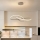 Brilagi - LED stmievateľný luster na lanku INFINITY LED/80W/230V 3000-6000K 80x80 cm béžový + diaľkové ovládanie